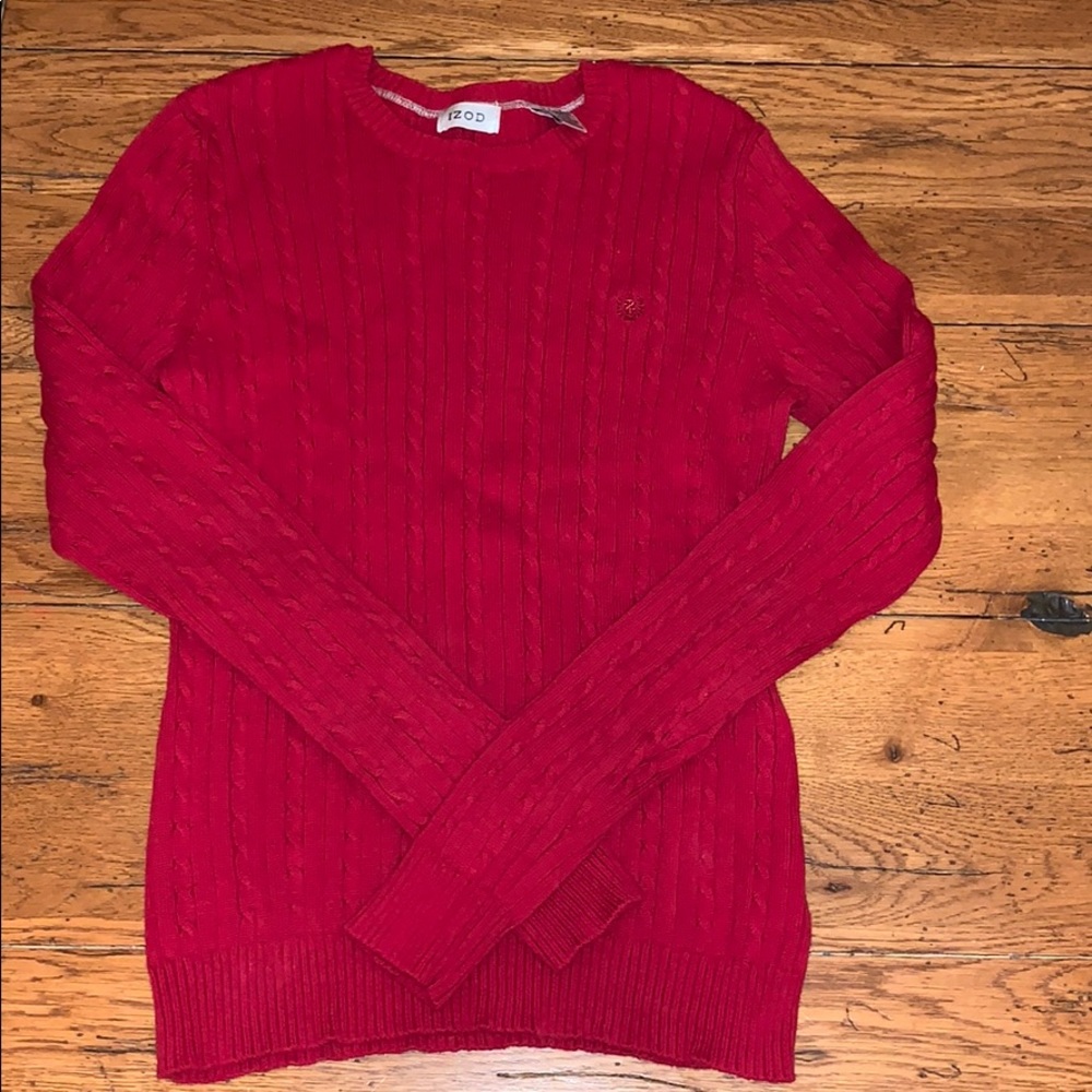 IZOD Red Sweater Medium